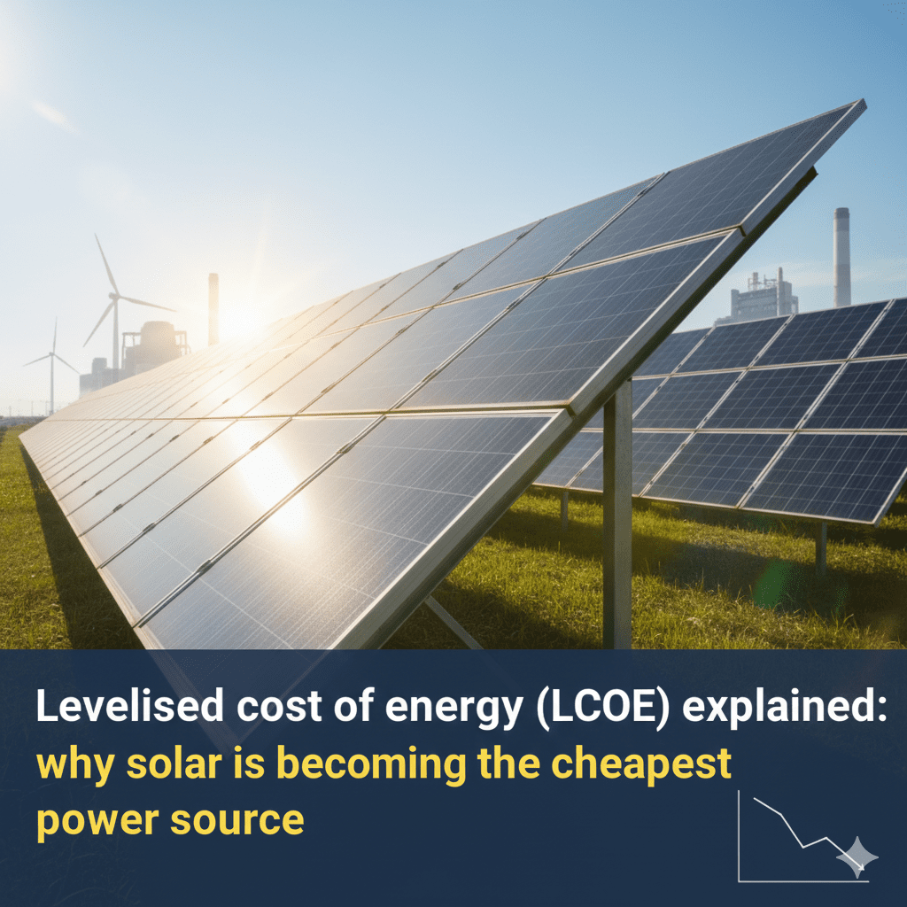solar is the cheapest power